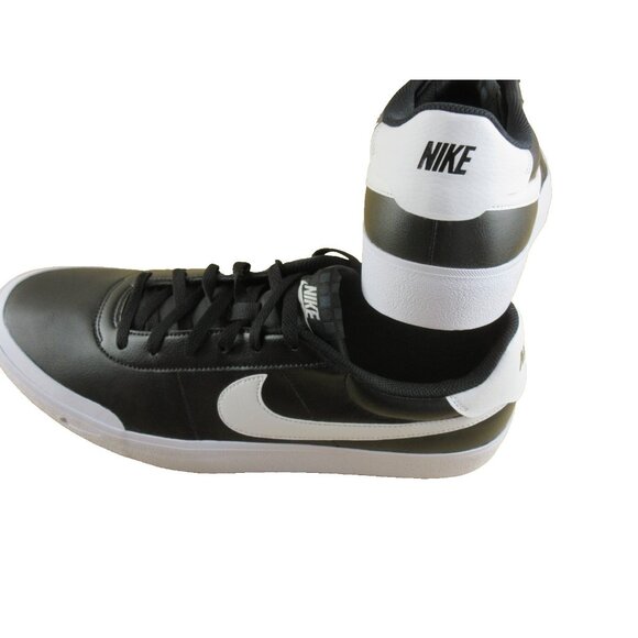 Nike Men's Court Shot Tennis Lifestyle Casual Shoes Black White Sizes NEW - Picture 7 of 7